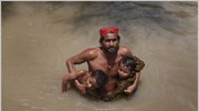 Οι πλημμύρες στο Πακιστάν, που έχουν πλήξει 13,8 εκατομμύρια ανθρώπους, είναι χειρότερες, ...