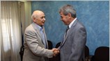 Αντιπροσωπεία της ΕΝΑΕ με επικεφαλής τον πρόεδρο της Δημήτρη Δράκο συναντάται με ...