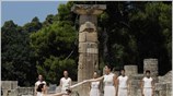 Η Ολυμπιακή Φλόγα Νέων άναψε για πρώτη φορά σήμερα στην Αρχαία Ολυμπία, ...