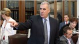 Ο υπουργός Υποδομών, Μεταφορών και Δικτύων Δημήτρης Ρέππας, στη διάρκεια συνέντευξης Τύπου ...