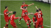 Αποδίδοντας εξαιρετικό ποδόσφαιρο στο β΄ ημίχρονο, η Πορτογαλία βρίσκεται «αγκαλιά» με την ...