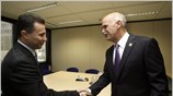 Με τον Σκοπιανό ομόλογο του Νίκολα Γκρούεφσκι συναντήθηκε σήμερα το πρωί στις ...