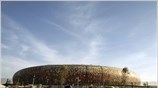 Το στάδιο «Soccer City», στο Γιοχάνεσμπουργκ, όπου θα διοργανωθούν το παιχνίδι της ...