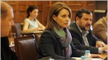 Η υπουργός Αγροτικής Ανάπτυξης Κατερίνα Μπατζελή στη συνεδρίαση του Κοινοβουλευτικού Τομέα Εργασίας ...