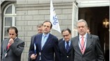 Ο Αντώνης Σαμαράς εξερχόμενος από τη Σύνοδο του Ευρωπαϊκού Λαϊκού Κόμματος τόνισε ...