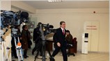 Ο υπουργός Εργασίας και Κοινωνικής Ασφάλισης Ανδρέας Λοβέρδος προσέρχεται στην τελευταία συνεδρίαση ...