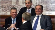Ο Κώστας Καραμανλής στη συνεδρίαση για την εκλογή του νέου γραμματέα της ...