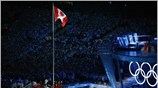 Στιγμιότυπο από την Τελετή Εναρξης των 21ων Χειμερινών Ολυμπιακών Αγώνων. ...