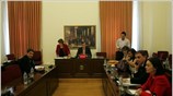 Ο πρόεδρος του Νομικού Συμβουλίου του Κράτους Αλ. Τζεφεράκος, ο αντιπρόεδρος Δημήτριος ...