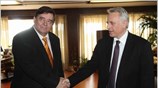 Συνάντηση με τον υπουργό Εσωτερικών Γιάννη Ραγκούση είχε σήμερα ο πρόεδρος του ...