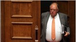 Ο αντιπρόεδρος της Κυβέρνησης Θεόδωρος Πάγκαλος στην ολομέλεια της Βουλής κατά την ...