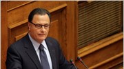 O εκπρόσωπος Τύπου της ΝΔ Πάνος Παναγιωτόπουλος κατά τη συζήτηση στη Βουλή ...