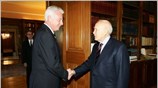 Ο Πρόεδρος της Δημοκρατίας Κάρολος Παπούλιας δέχθηκε σήμερα τον Πρόεδρο του Συμβουλίου ...