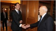Στην πρώτη επίσημη συνάντηση του αναπληρωτή υπουργού Εξωτερικών Δημήτρη Δρούτσα με τον ...