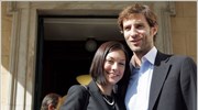 Η βουλευτής του ΠΑΣΟΚ Νάντια Γιαννακοπούλου με τον συζυγό της Μάξιμο Μουμούρη ...