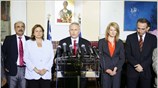 Ολοκληρώθηκε η τελετή παράδοσης - παραλαβής του πρώην υπουργείου Μακεδονίας Θράκης παρουσία ...