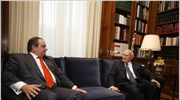 Στον Πρόεδρο της Δημοκρατίας κ. Κάρολο Παπούλια υπέβαλε την παραίτησή του ο ...