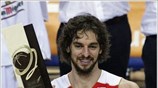 Ο Παού Γκασόλ της νέας πρωταθλήτριας Ευρώπης, Ισπανίας, αναδείχτηκε πολυτιμότερος παίκτης του ...