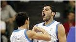 Παρόντες στη χθεσινή απογευματινή προπόνηση της Εθνικής ήταν οι Γιάννης Μπουρούσης και ...