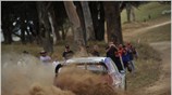 Ό Φινλανδος Γιάρι-Μάτι Λάτβαλα με Ford Focus WRC προηγείται στο πρώτο σκέλος ...