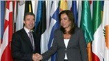 Η ΥΠΕΞ Ντόρα Μπακογιάννη συναντήθηκε με τον γ.γ. του ΝΑΤΟ, Αντερς Φογκ ...