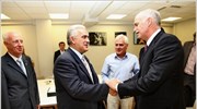 Ο πρόεδρος του ΠΑΣΟΚ, Γιώργος Παπανδρέου συναντήθηκε με το προεδρείο της Γενικής ...