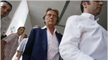 Ο πρόεδρος της Ferrari Λούκα ντι Μοντιτζέμολο επισκέφθηκε τον τραυματισμένο στο κέφαλι ...