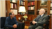 Με τον υπερμαραθωνοδρόμο Γιάννη Κούρο συναντήθηκε σήμερα ο Πρόεδρος της Δημοκρατίας, Κάρολος ...