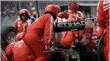 Η Ferrari, παρά τις υποσχέσεις για πολύ καλή απόδοση στην Γερμανία, έμοιαζε ...