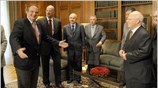 Συναντήσεις με τη νέα ηγεσία της Δικαιοσύνης είχε ο πρωθυπουργός, Κ. Καραμανλής, ...