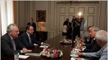 Ο πρωθυπουργός Κώστας Καραμανλής συναντήθηκε σήμερα με την Ενωση Ελλήνων Εφοπλιστών. ...