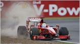 H Ferrari ήταν μακριά από τον καλό πρωΐνό εαυτό της. O Φελίπε ...