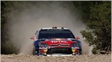 Ο Dani Sordo με συνοδηγό τον Marc Marti, οδηγούν την Citroen C4 ...