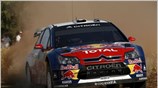 Ο Γάλλος Sebastien Loeb οδηγεί την Citroen C4 WRC στο shakedown του ...