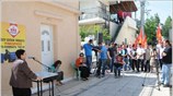 Η Γ.Γ. της Κ.Ε. του ΚΚΕ Αλέκα Παπαρήγα περιόδευσε σήμερα στην περιοχή ...