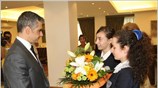Ο υπουργός Παιδείας ¶ρης Σπηλιωτόπουλος συναντήθηκε σήμερα με μαθητές της τελευταίας τάξης ...