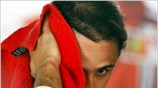 Ο Βραζιλιάνος Felipe Massa της Ferrari δεν κατάφερε να τερματίσει στο Grand ...