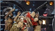 Η Svetlana Loboda, που εκπροσώπησε την Ουκρανία στον μουσικό διαγωνισμό της Eurovision, ...