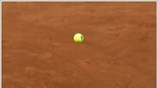 Ο Ισπανός Oscar Hernandez σερβίρει την μπάλα στον Σέρβο Novak Djokovic, σε ...