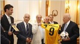 Ο Πρόεδρος της Δημοκρατίας Κάρολος Παπούλιας δέχθηκε σήμερα το Σύνδεσμο των Παλαιμάχων ...