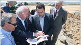 Με γοργούς ρυθμούς προχωρούν οι εργασίες για την επέκταση του διαδρόμου προσαπογειώσεων ...