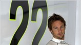 Ο Jenson Button, της Brawn GP, σημείωσε τον ταχύτερο χρόνο (1:21.799) στην ...