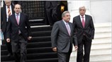 Υπό την προεδρία του πρωθυπουργού, Κ. Καραμανλή, συνεδρίασε το μεσημέρι η Κυβερνητική ...