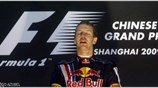 Ο Γερμανός Sebastian Vettel, νικητής του Grand Prix της Κίνας. ...
