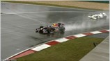 Μονομαχία του Jenson Button και του Sebastian Vettel. ...