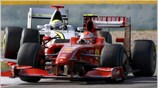 Μονομαχία του Jenson Button και του Kimi Raikkonen. Η ομάδα της Ferrari ...