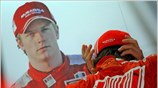 Ο Kimi Raikkonen προετοιμάζεται. ...