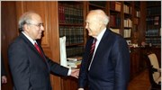 Ο Πρόεδρος της Δημοκρατίας Κάρολος Παπούλιας συναντήθηκε με τον πρόεδρο της  ...