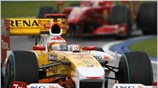 Ο Ισπανός οδηγός της Renault Fernando Alonso, θα ξεκινήσει το Grand Prix ...