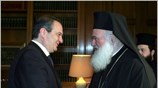 Ο πρωθυπουργός Κώστας Καραμανλής συναντήθηκε με τον Αρχιεπίσκοπο Αθηνών και Πάσης Ελλάδος ...